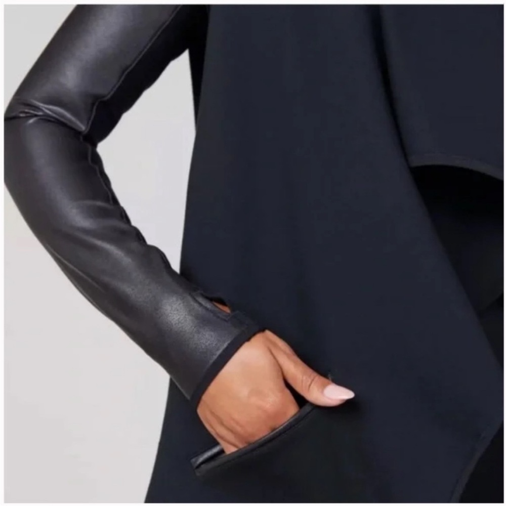 Spanx Drape Front Convertible Jacket Size Medium … - image 5